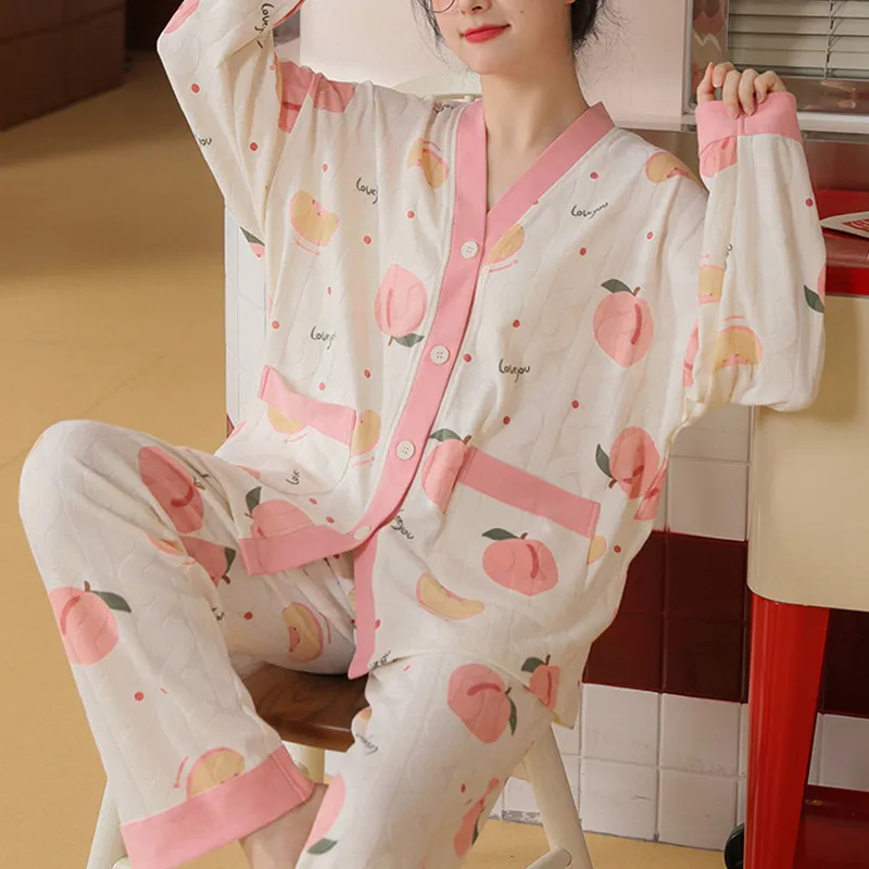 Xiang Ning Pai Women's Pajama Sets-7