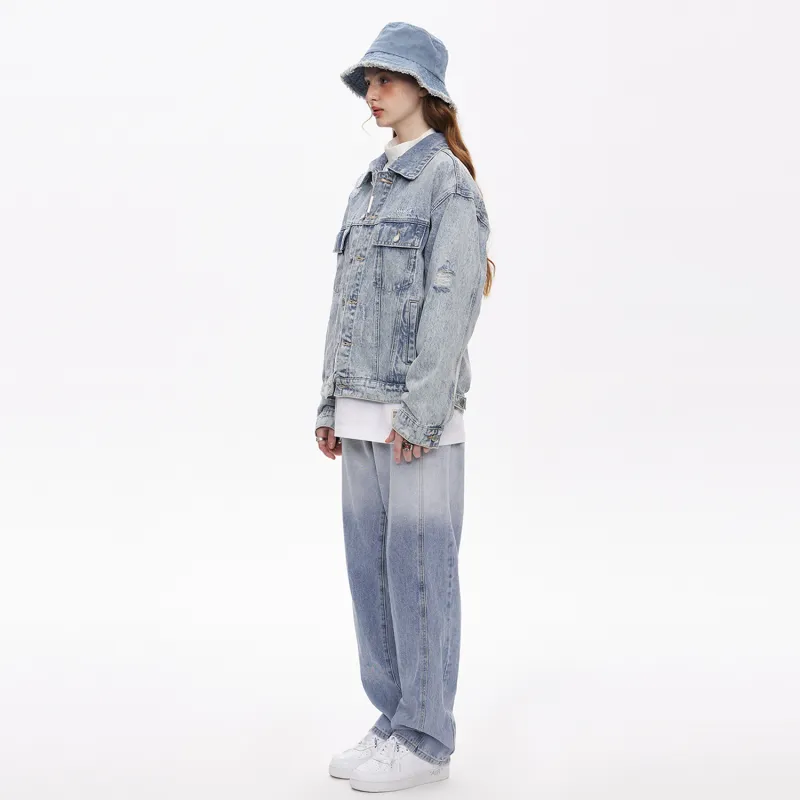 ICONS Lab Denim Jackets Unisex-4