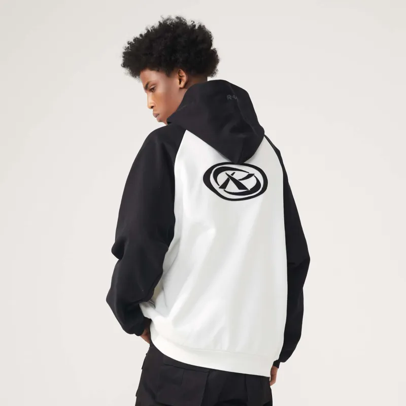 R69 Hooded Loose Fit Sweatshirt Unisex-4