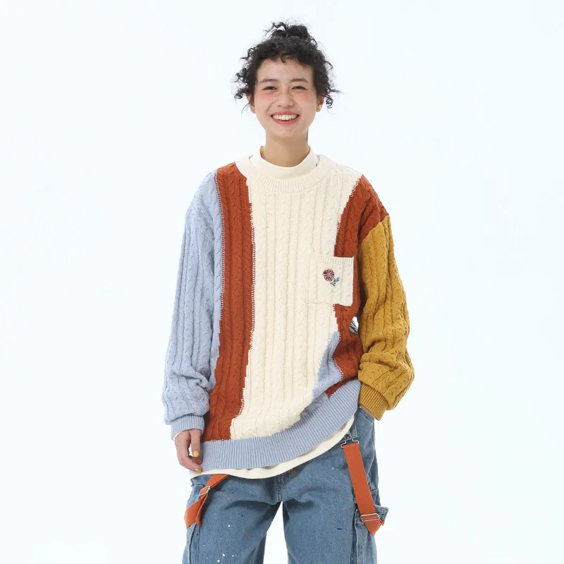 MostwantedLab Vintage Flower Sweaters Unisex-9