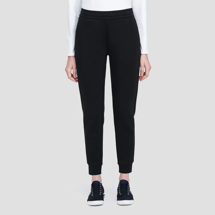 DESCENTE Knitted Sweatpants Women's Black BK-4