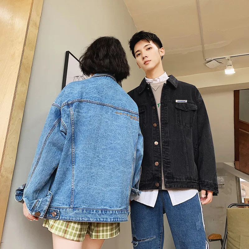 JASONWOOD Denim Jacket Thickened And Fleece Lined Unisex-3