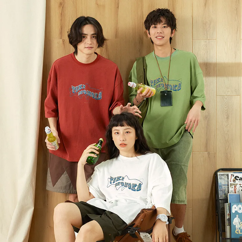 TIKIMOMOKA Straight T Shirt Unisex-11