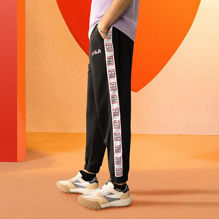 FILA Casual Pants Men Jet Black-5