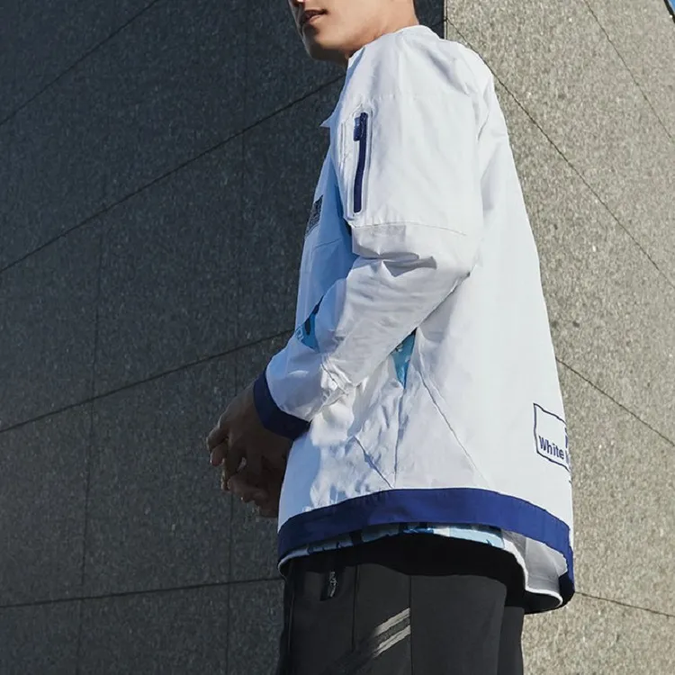 White Mountaineering X FILA FUSION FILA FUSION Hakusan L Collaboration Collection Jackets Men Standard White-2