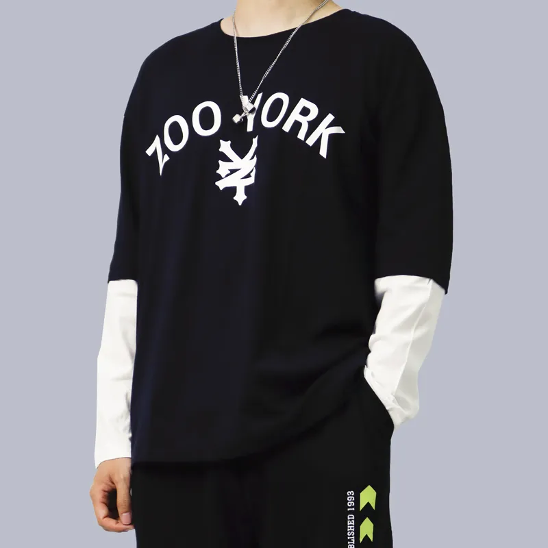 Zoo York Long-Sleeved T-Shirt Unisex Black-2