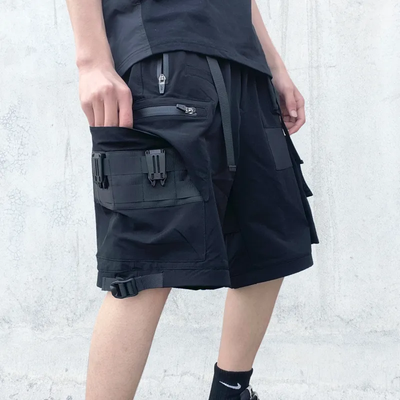 VIP Cargo Shorts Men Black-6