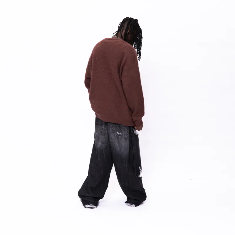 F.K.V.A Loose Fit Sweater Spring Autumn And Winter Unisex-7