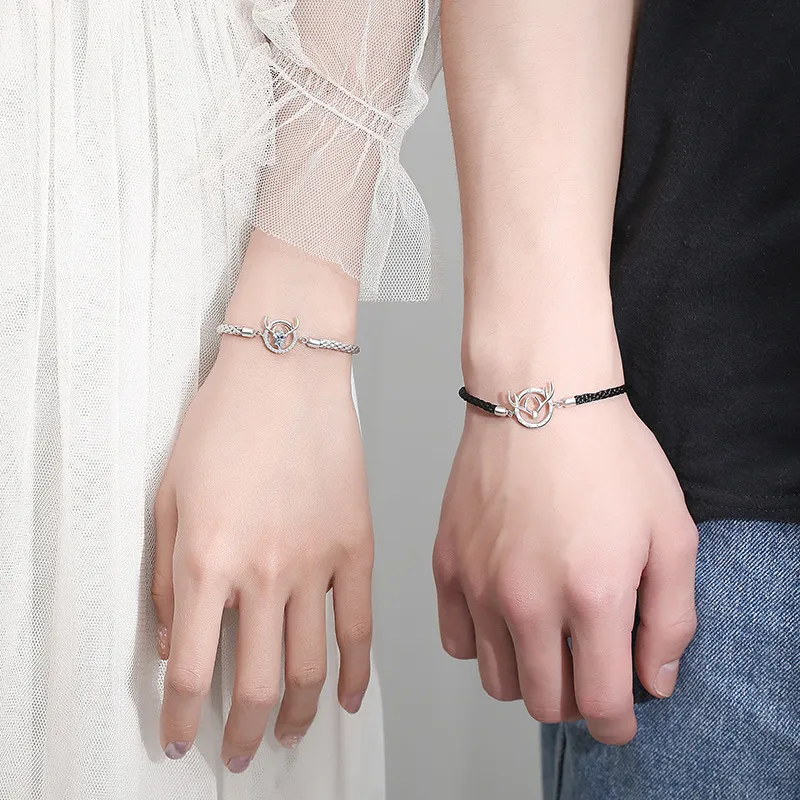 LISM Bracelets Unisex Deer By Your Side Couple Bracelet-1