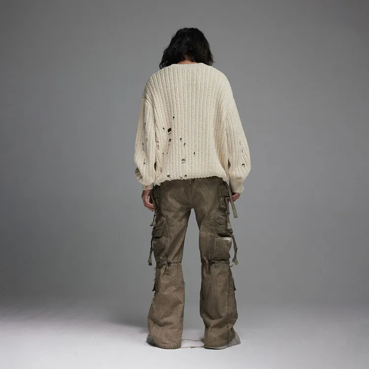 D5OVE Flared Pants Casual Pants Unisex-3