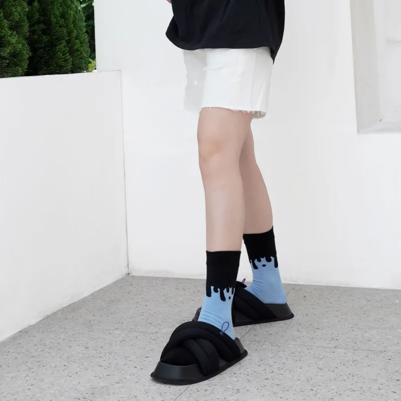 TOOCI Unisex Knee high Socks-4