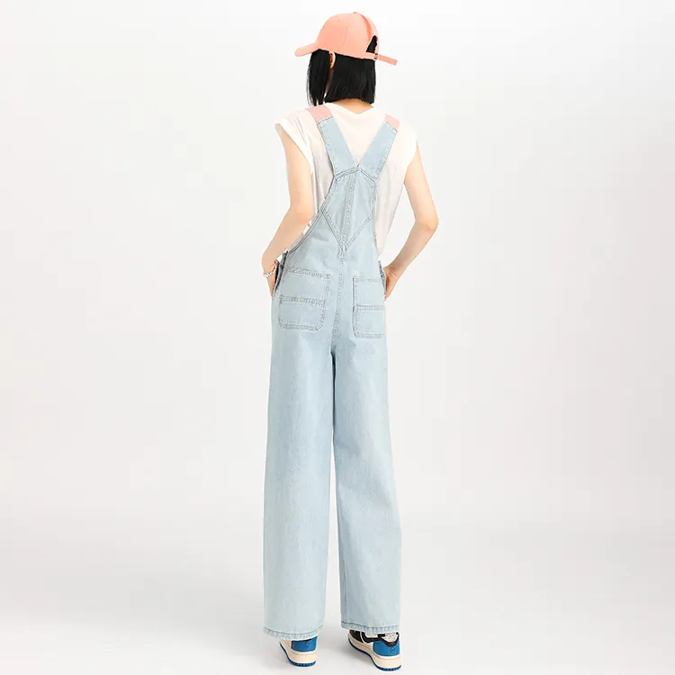 MINCOCROSEPEPPAR Overalls Women's Light Blue-2