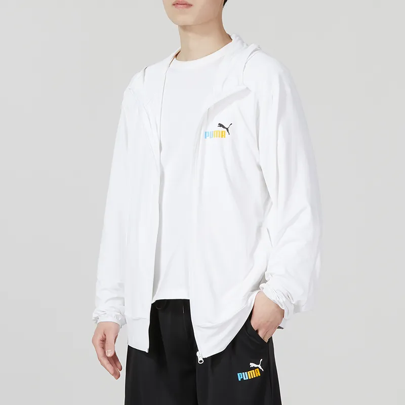PUMA Jackets Unisex White-4