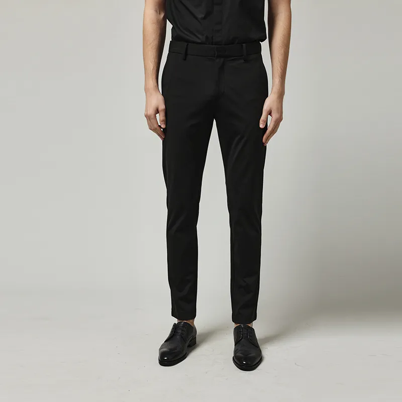 RARE Knitted Sweatpants Men Black-4
