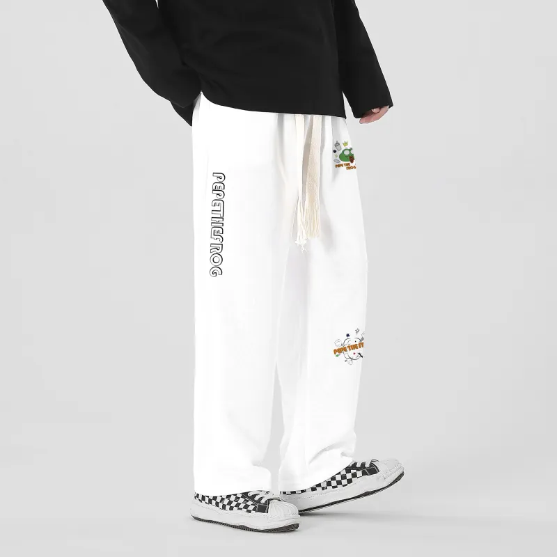 Pepe The Frog Casual Pants Unisex-5