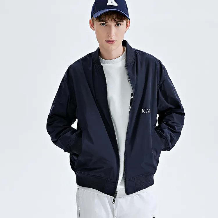 Kappa Jackets Men Midnight Blue Print 906P-2