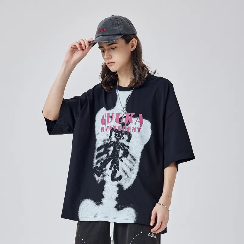 Guuka T Shirts Men Black-6