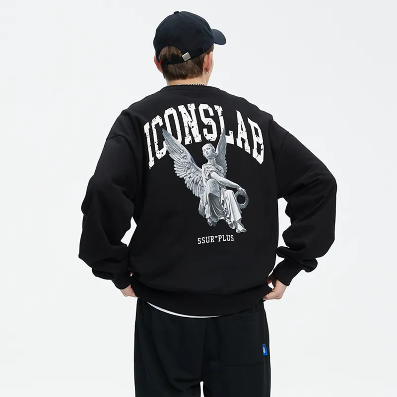 ICONS Lab Sweatshirts Unisex Black-5