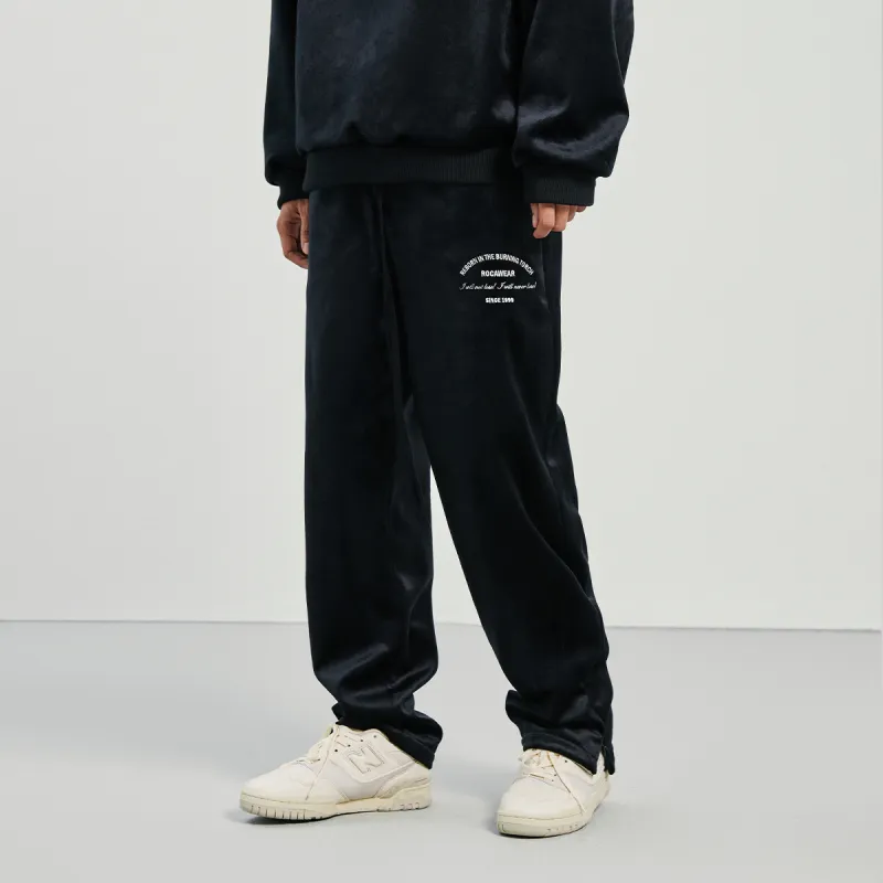 ROCAWEAR Straight Thickened Casual Pants Unisex-4