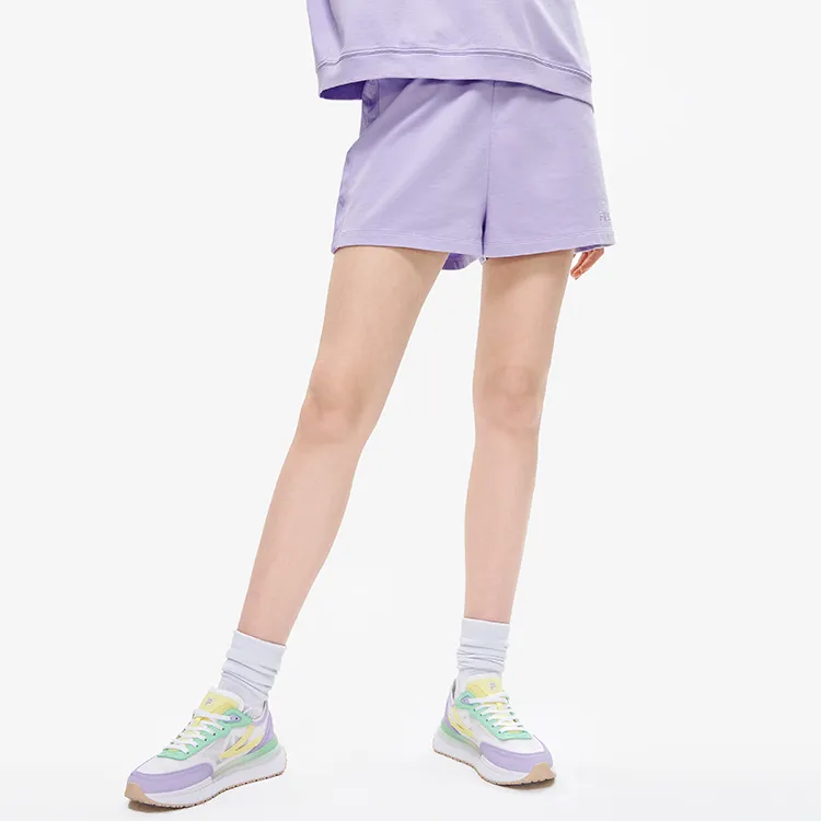 FILA Casual Shorts Women's Mu Su Purple-2