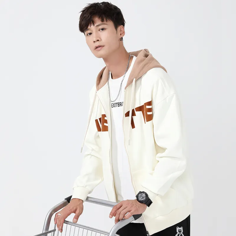 Yvette Hooded Loose Fit Sweatshirt Fall Unisex-10