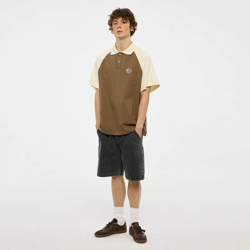 COUNTRY MOMENT Polo Shirts Men Beige & Brown-5