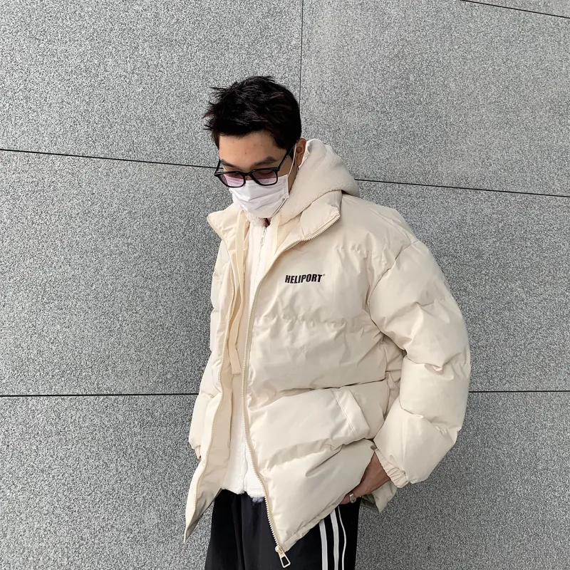 HELIPORT Velvet feel Coat Unisex-7