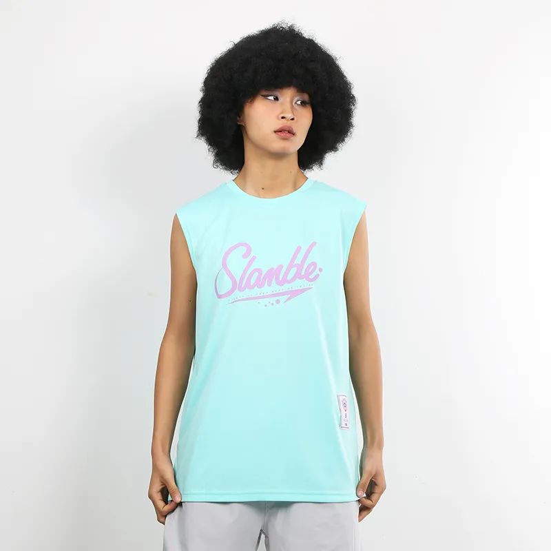 Slamble Sleeveless Vest Tank Top Unisex-22