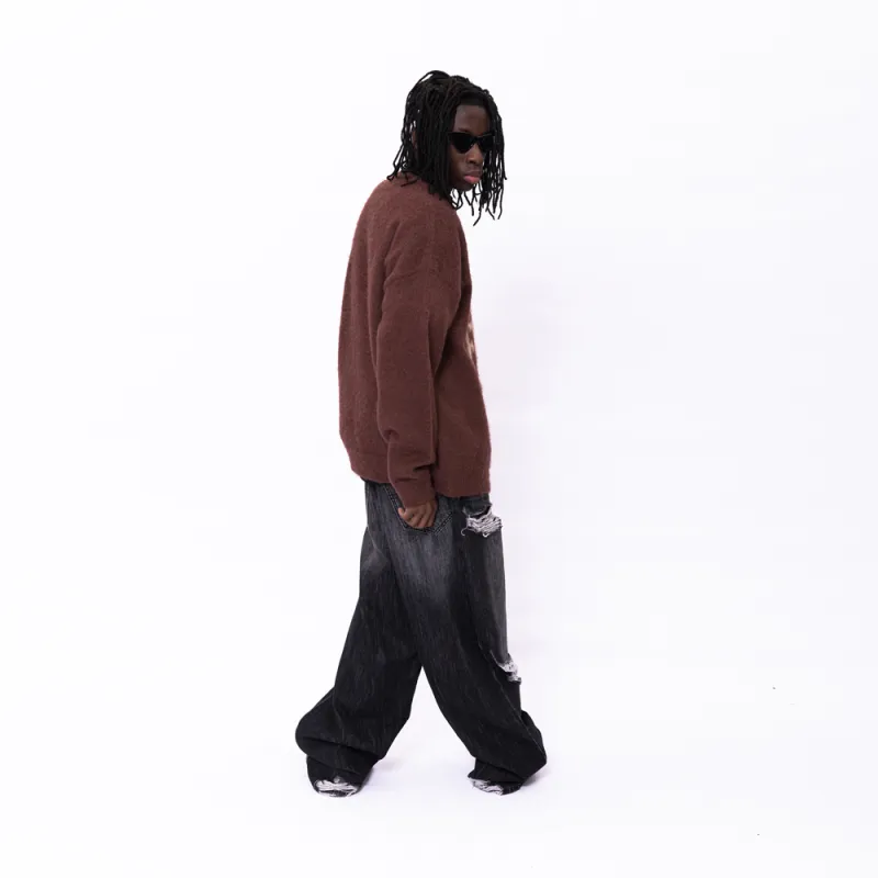 F.K.V.A Loose Fit Sweater Spring Autumn And Winter Unisex-8