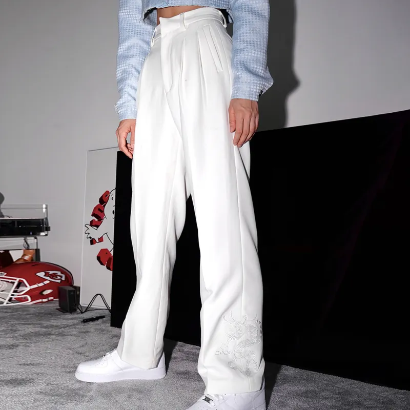 JYOSEI Casual Pants Women's White-6