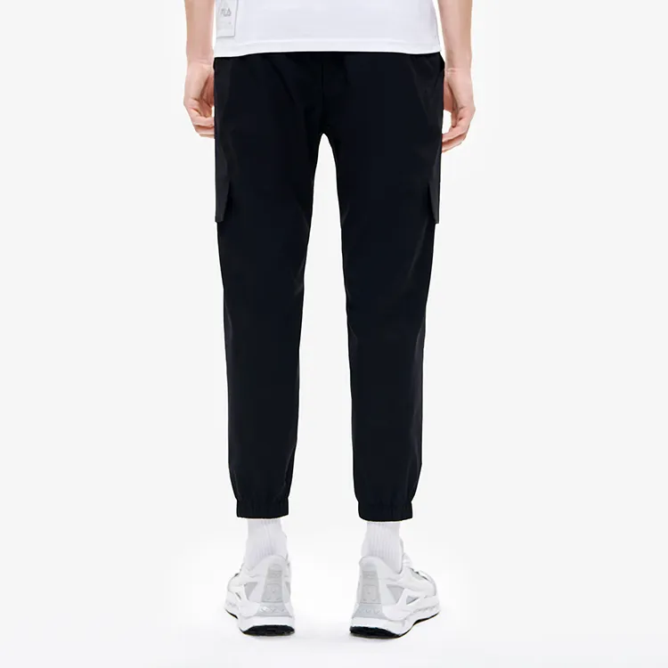 FILA Casual Pants Men Jet Black-4