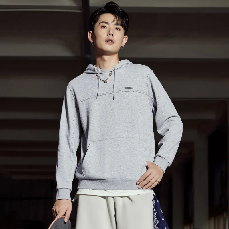 Erke Sweatshirts Men Mica Heather Gray-4