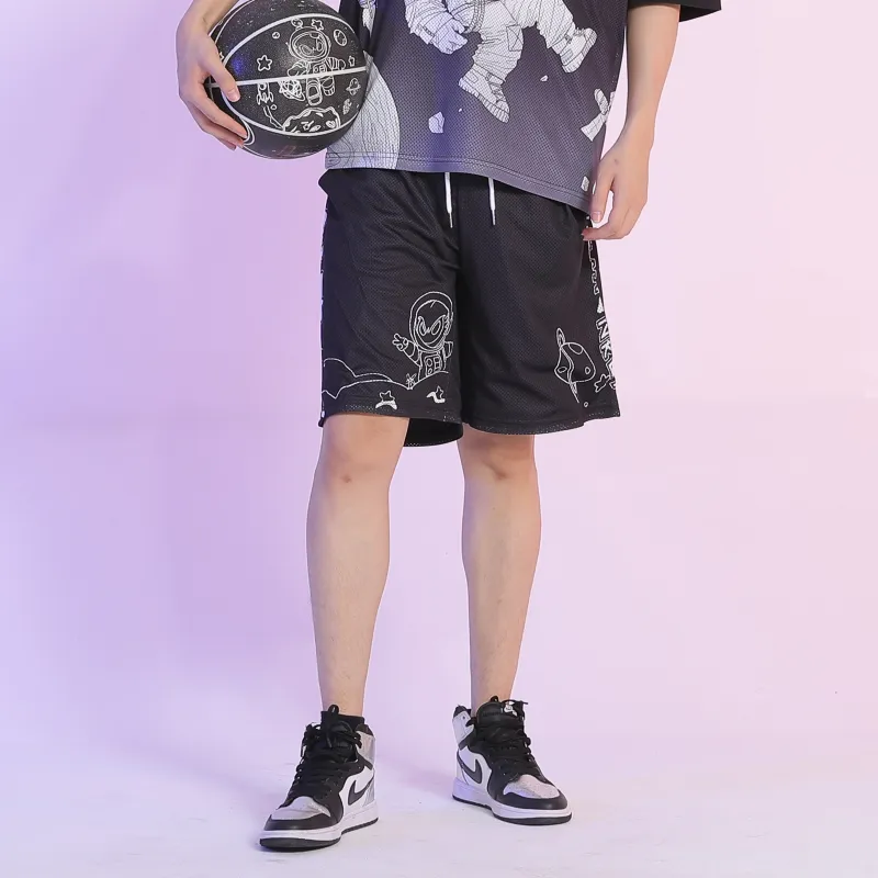 FireMonkey Basketball Suit Unisex Black-6