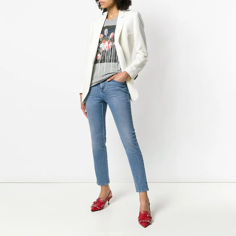 Alexander McQueen Jeans Women's Blue-1