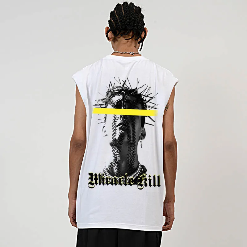 MIRACLE KILL Tank Tops Men-5