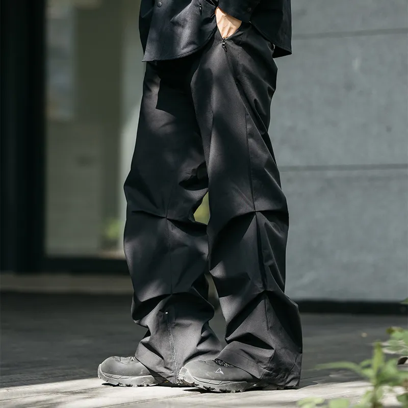 NST NONSTOP Casual Pants Unisex Black-9
