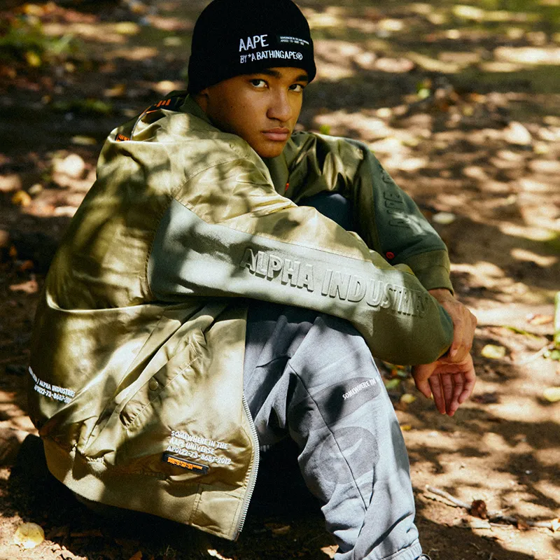 Bape X Alpha Industries MA1 Jacket-4