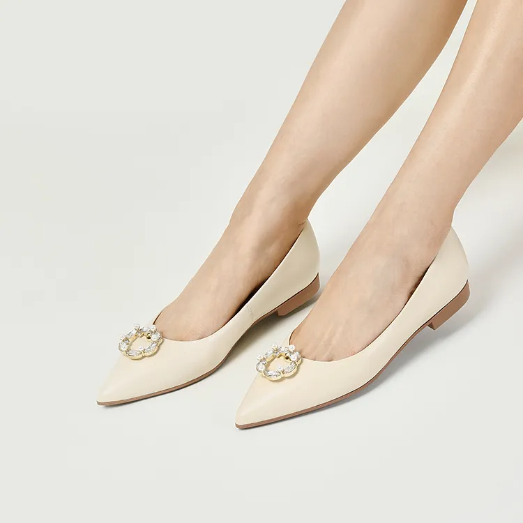 7or9 Women's Casual Shoes Women's Ecru-6