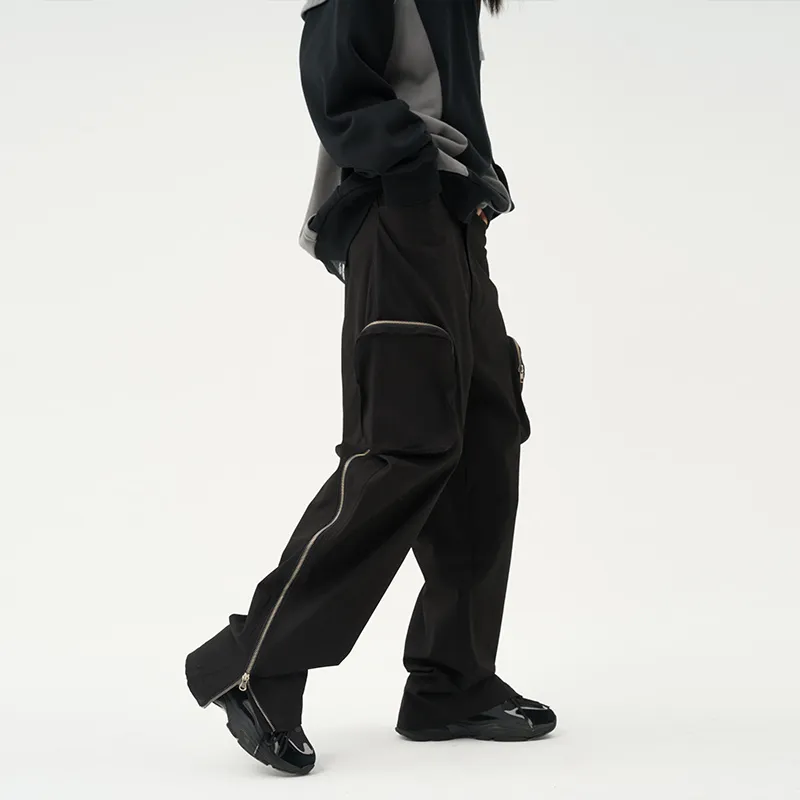 RUNNINWHEEL Casual Pants Unisex-3