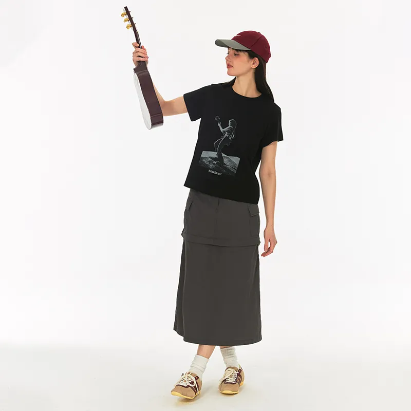 NewJnxs T Shirts Women's Black-8