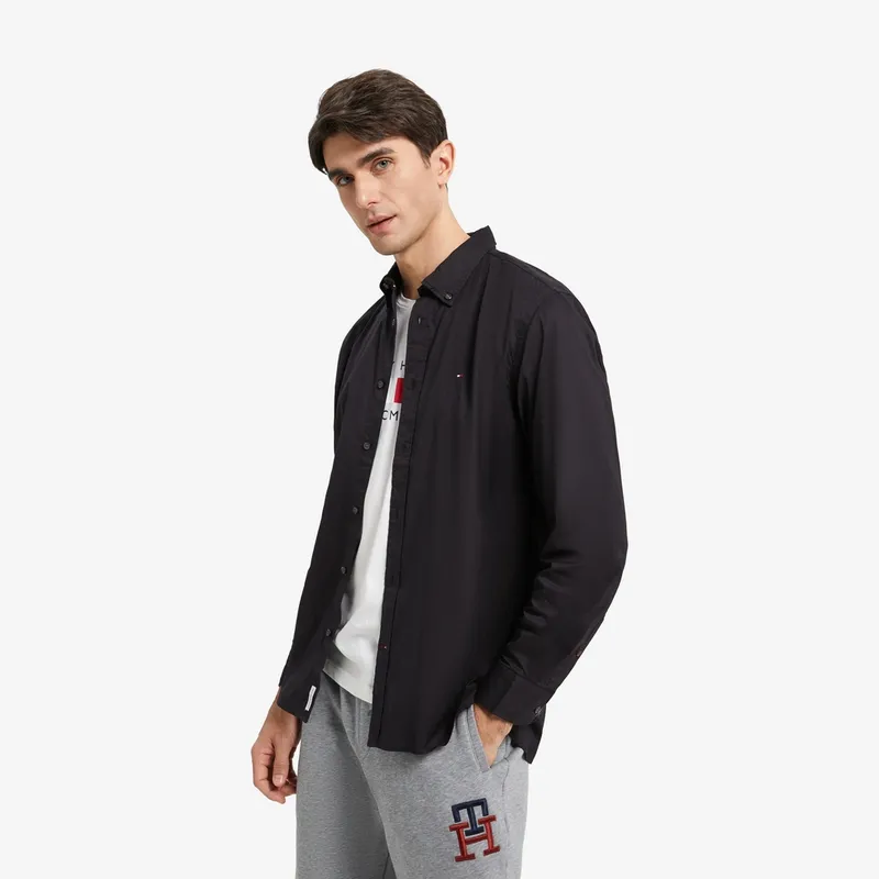 Tommy Hilfiger Shirts Men Black BDS-2