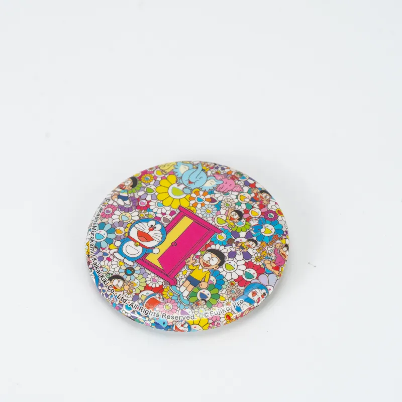 Takashi Murakami x Doraemon Prop Kaikaikiki Doraemon Brooch Badges-6