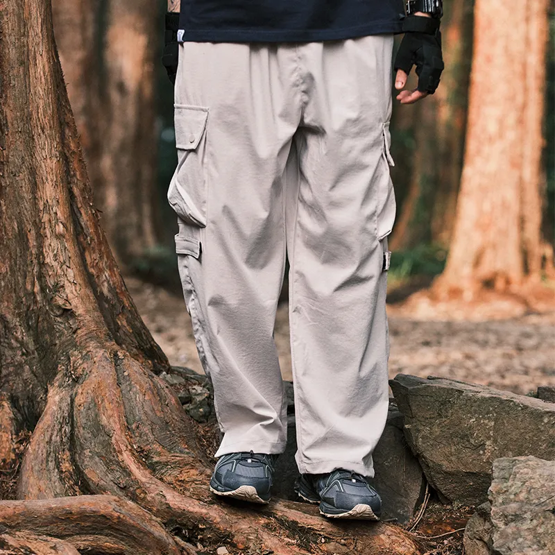 AMBER LIGHT AMBER LIGHT Mountain Outdoor Cargo Pants Unisex-17