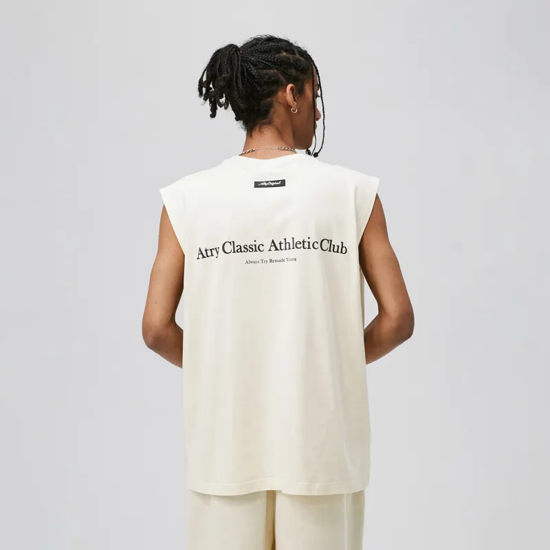 Atry Alphabet Slogan Series Tank Tops Unisex-7