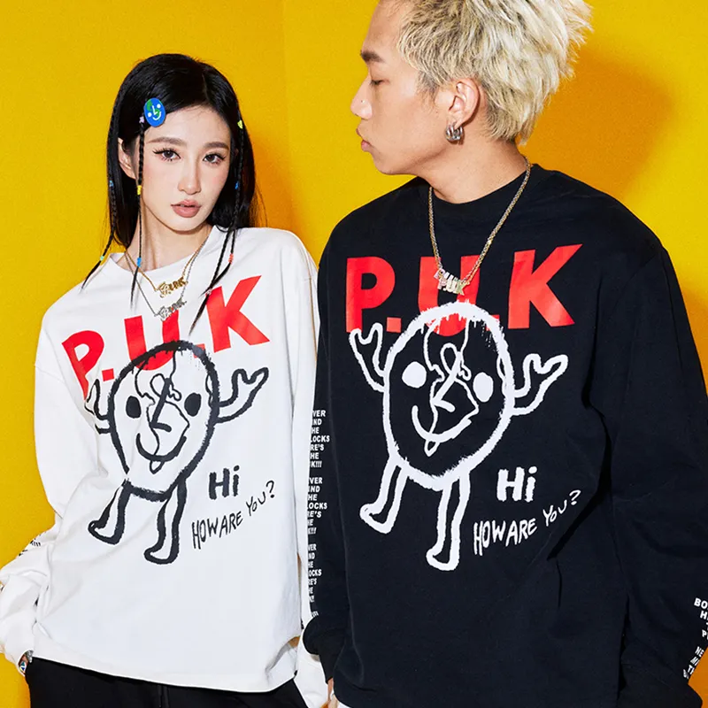 PUK Long Sleeved T Shirt Unisex-9