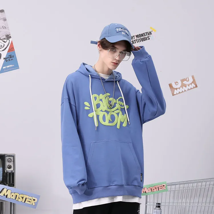 Bt Hooded Loose Fit Sweatshirt Unisex-9