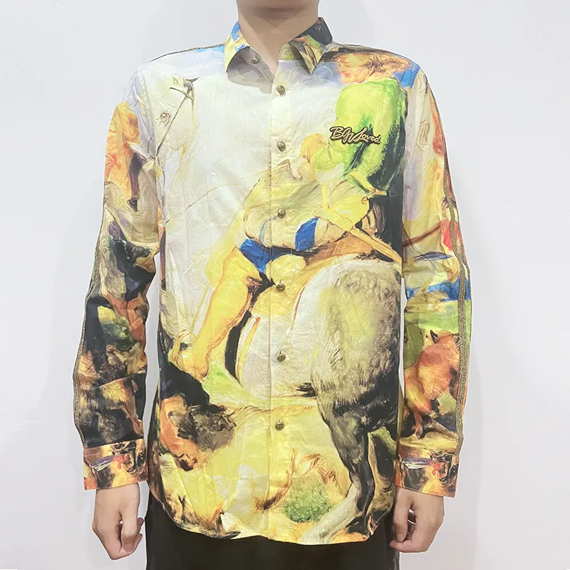 BOINIGAN VANITA Shirts Men Yellow-2