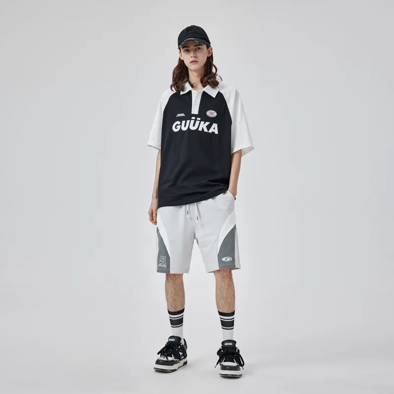 Guuka Casual Shorts Men Light Gray-3