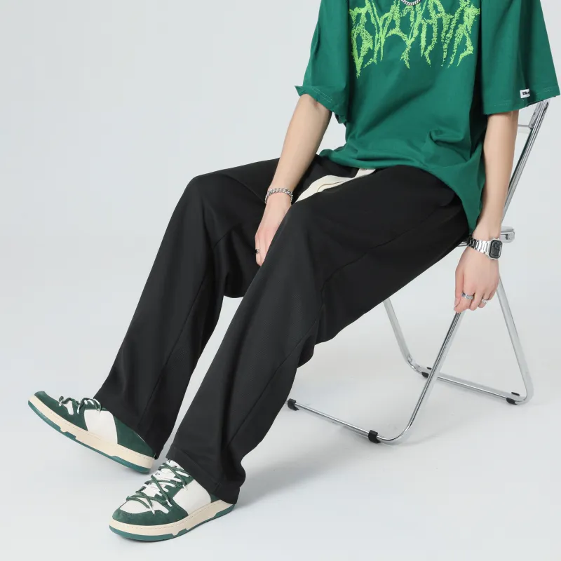 RAINCOME Straight Casual Pants Unisex-5