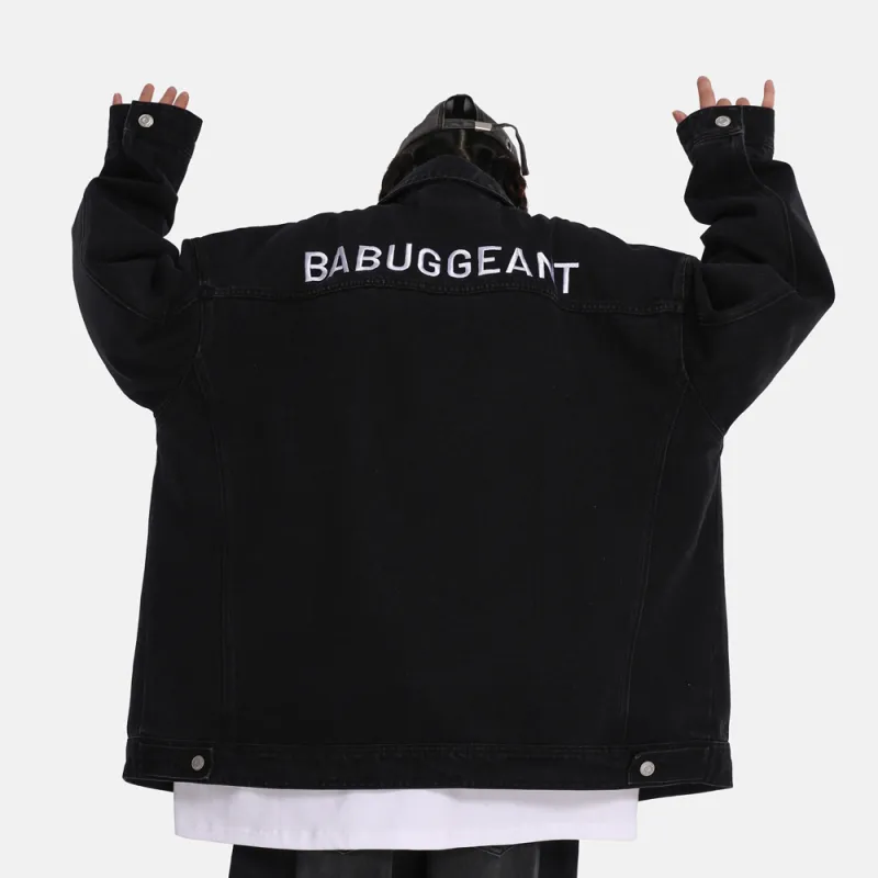 BABUGGE Denim Jackets Unisex-8